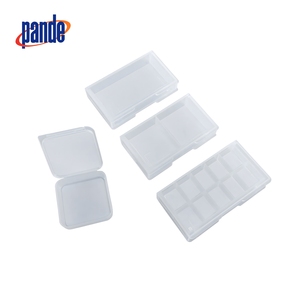 Hộp nhựa hình chữ nhật lưu trữ với bọt chèn trường hợp bảo vệ chống thấm nước cho CBN PCD lưỡi & công cụ cắt - Product Image 4