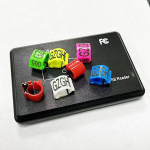 Anneau électronique pour <span class=keywords><strong>pigeon</strong></span> voyageur, mini-étiquette RFID, anneau de patte ouvert pour <span class=keywords><strong>pigeon</strong></span> voyageur, anneau de patte électronique anti-réplication pour <span class=keywords><strong>pigeon</strong></span> voyageur - Product Image 2