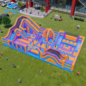 Parc à thème gonflable commercial, toboggans gonflables d'extérieur, château gonflable pour enfants, aire de jeux gonflable commerciale - Product Image 3