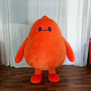 Costume de mascotte adorable avec un visage souriant, fabriqué en matériau EVA de qualité supérieure, parfait pour le cosplay de dessins animés et les célébrations de carnaval - Product Image 1