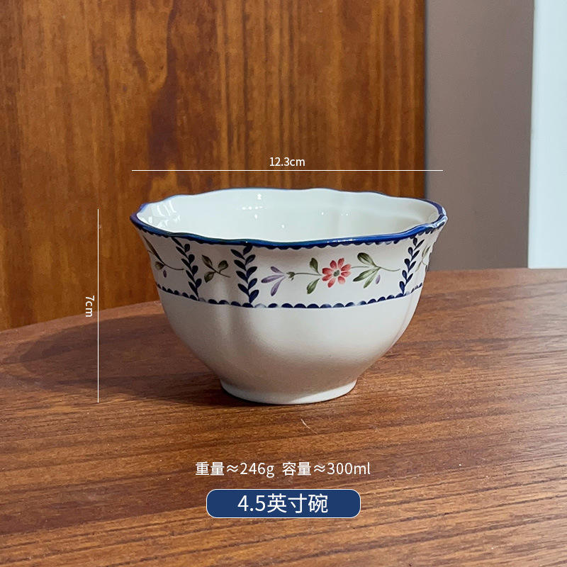 Flower language -5 inch bowl