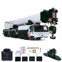 Grue mobile hydraulique RC Eyewhale 1/14 à 6 essieux, camion-grue géant de 5 m de long