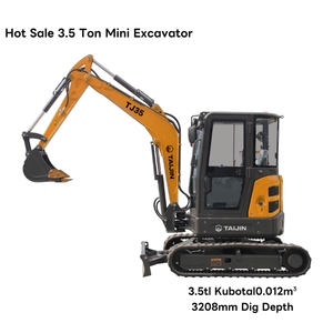 Miniexcavadora Hidráulica TJ35 de 3.5 Toneladas con Motor Confiable para Jardinería, Agricultura y Construcción con Múltiples Accesorios - Product Image 1