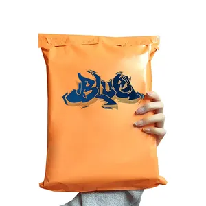 Oem Gratis Monster Op Maat Biologisch Afbreekbaar Pakket Tas Groothandel Eco-Vriendelijke Tas Plastic Verpakking Tassen Voor Kleding