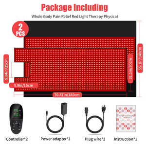 Saco de dormir para terapia de luz roja, esterilla de terapia de luz roja infrarroja cercana al pulso para terapia de luz infrarroja y roja de cuerpo completo - Product Image 6