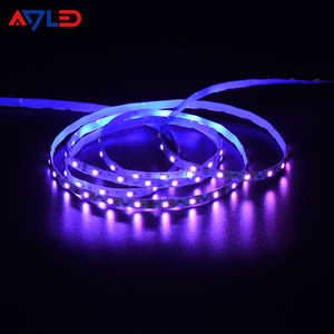 Bande LED adressable 6mm RGBIC Zigzag 60 LED DC12V SMD3535 SK6812 LED intégrée, bande intelligente pleine couleur pour l'intérieur de voiture, bricolage - Product Image 1