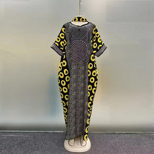 Abiti Africani da Donna 2026, Vestiti Lunghi con Paillettes, <span class=keywords><strong>Abaya</strong></span> Eleganti per Donne - Product Image 6