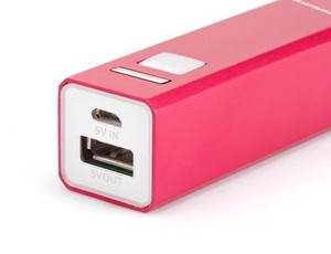 Mini Hợp kim nhôm ống vuông ngân hàng điện 2600mAh sạc di động - Product Image 5