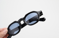 Lunettes de soleil carrées classiques rétro faites à la main en acétate, verres TAC UV400, monture intégrale, marque personnalisée OEM/Vente en gros