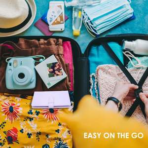 กระเป๋า108แบบพกพาเคสเก็บอัลบั้มฟิล์มขนาดเล็ก3นิ้วหนัง PU สำหรับ <span class=keywords><strong>Fujifilm</strong></span> <span class=keywords><strong>Instax</strong></span> Mini 12 Photo Card MINI - Product Image 1