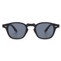 Lunettes de soleil rétro carrées à monture intégrale, légères et confortables, modèle 663 PC UV400 anti-UV, pour hommes et femmes, usage quotidien, certifiées CE - Vente Flash