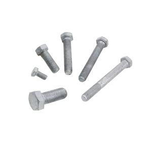 Hot-Dip Galvanized Hex Bolts M6 To M36 Grade 8.8 For Power Transmission Towers - Product Image 1