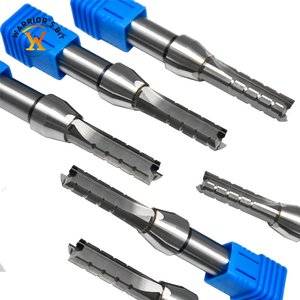 سعر منخفض كربيد التنغستن مطحنة نهاية أداة أوم المغلفة 1/2 بوصة مستقيم قطر عرقوب CNC TCT راوتر بت - Product Image 2