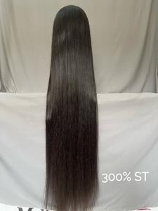 Natural <b>Black</b> 180% 13x4 Full Frontal <b>Wig</b> 12inch - 40inch human hair lace <b>wigs</b> - Product Image 5