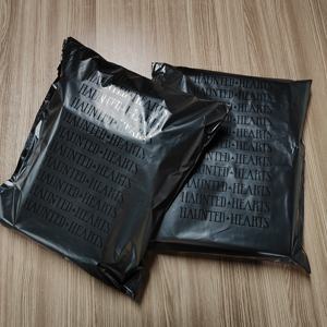 Bolsas de Envío de Plástico Resistentes a Desgarros, Color Negro, para Mensajería, con Logotipo Personalizado, para Ropa - Product Image 2