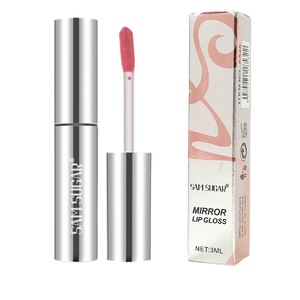 SAM SUGAR Miroir Couleur Hydratant Brillant à Lèvres Sensation d'<span class=keywords><strong>Eau</strong></span> Léger et Facile à Pousser Imperméable Sans Perte de Couleur Rouge à Lèvres Tenir Maquillage - Product Image 1