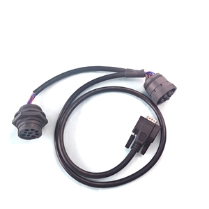 Cable tipo 2 Y J1939 de 9 pines, conector alemán a hembra, conector de HD16-9-1939S, negro, macho, DB15, para diagnóstico de coche Y camión - Product Image 1