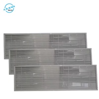 Grille d'aération en aluminium avec lames réglables pour la ventilation CVC