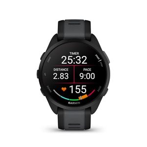 Garmin Forerunner 165, montre connectée de course à pied, écran AMOLED couleur, métriques d'entraînement et informations sur la récupération, noir - Product Image 2