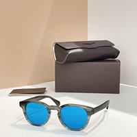 Lunettes de soleil de luxe pour hommes, idéales pour les tenues quotidiennes, protection UV400, verres bleus photochromiques, lunettes de mode unisexe