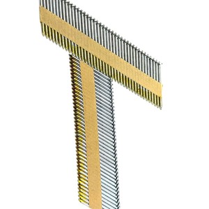 Clous en fil de fer plaqué zinc jaune, clous en bobine, clous de toiture - Product Image 5
