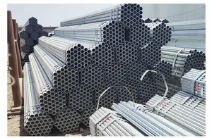 A basso tenore di carbonio saldato cavo zincato a caldo tubo d'acciaio zincato 6m di lunghezza parete quadrata spessa ERW punzonatura inclusa