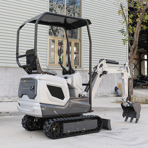 Mini-excavatrice avec livraison gratuite - Parfaite pour les travaux en espace restreint, petite pelle hydraulique certifiée EPA CE pour jardin et ferme - Product Image 4