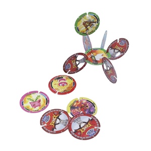 Puzle 3d de plástico pp personalizado, tarjeta tazo para regalos de aperitivos - Product Image 1