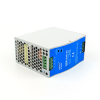 Alimentation électrique sur rail DIN NDR-240-24 240W 24V 10A, AC-DC industrielle à haute efficacité, 63 mm de profondeur, pour la commande d'automatisation industrielle