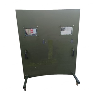 Placa de Protección Táctica Personalizable al por Mayor Directo de Fábrica, Acero de Aleación de Carbono IIIA con Ventana de Visión Cuadrada - Product Image 2