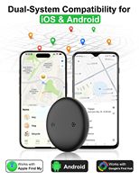 Etiquetas de Rastreo para iOS y Android, Localizadores 2 en 1 para Google y Apple, Compatibles con Google Find Hub y Apple Find My