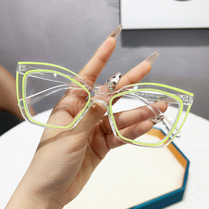 Gafas de miopía para hombres y mujeres, montura para miopía que se puede combinar con montura de gafas de <span class=keywords><strong>arte</strong></span> Retro, montura de gafas de luz azul - Product Image 2