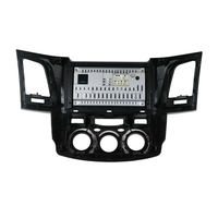 9 pulgadas 2Din pantalla táctil Android Multimedia auto Radio estéreo reproductor de DVD de coche para Fortuner Hilux 2008-2014 Manual aéreo condicional