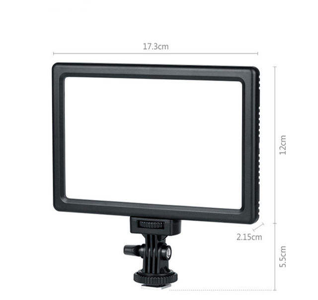 Hongdak High Quality 112PCS Bulbs 3200K-5600K Dimmable Photography Camera LED Video Panel Light With Bright Soft