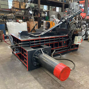 Compactadora de Chatarra, Enfardadora de Chatarra para Hierro, Fácil de Cargar, Residuos, Carrocería de Coche Abandonada, Materia Prima Metálica - Product Image 4