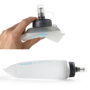 Outdoor Foldable <b>Hydration</b> <b>Bladder</b> 500Ml TPU Soft Water Bottle For Cycling Hiking Gym Use - Product Image 1