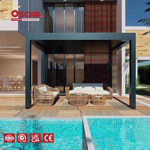 Tenda da Festa e Parasole con Telaio, Tenda, Zanzariera, Riparo per Giardino, Patio, Cortile, Decorazione Esterna, Pergola Retrattile - Product Image 1