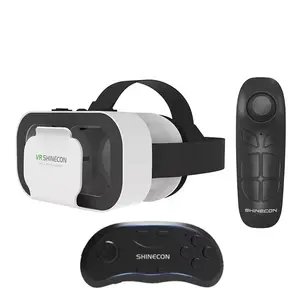 Lunettes virtuelles 3d ultralégères avec télécommande SHINECON 9d VR, casque d'écoute