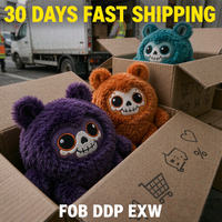 Peluches personnalisées Jour des Morts OEM ODM, Ours et Chat Crâne de Sucre, Vente en Gros, Cadeau