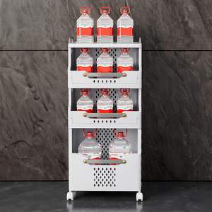 Cesta de lavandería de plástico para baño <span class=keywords><strong>Triple</strong></span> Cesta de almacenamiento de <span class=keywords><strong>ropa</strong></span> <span class=keywords><strong>sucia</strong></span> Cesta de lavandería plegable - Product Image 3