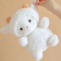 Jouets en peluche très tendance Kawaii moutons jouets en peluche pour enfant blanc bébé apaisant en peluche mignon Animal enfants moutons jouets