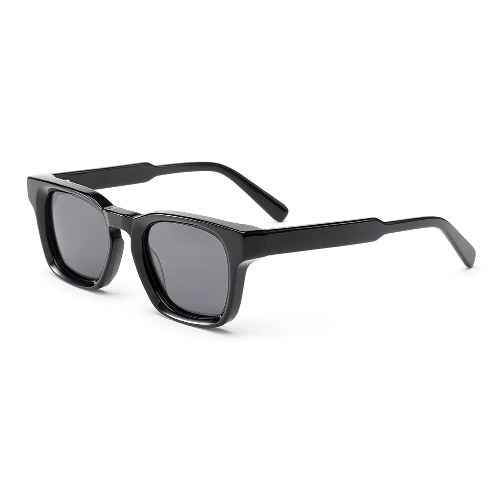 Fashion Retro Square Classic Sunglasses Men Leopard Trendy UV400 Polarized Sun Glasses For Women