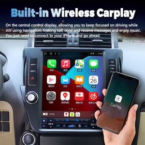 Radio para Auto Estilo Tesla con Android 13 para Toyota Prado 150 2014-2015 LC150, 256GB ROM, Reproductor Multimedia de Video, GPS, Navi, Carplay, DSP - Product Image 5