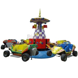 Parco divertimenti rotante salto pazzo macchina da ballo, i bambini di filatura auto che rimbalza, auto auto autocontrollo per la vendita - Product Image 6