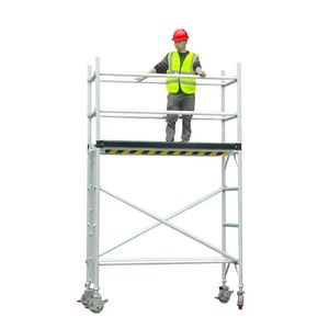 Özelleştirilebilir yükseklik hafif alüminyum alaşım kule iskele sistematize inşaat iskele sıcak satış üretimi doğrudan - Product Image 6