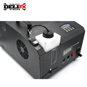 เครื่องพ่นหมอกแบบฟองสำหรับวันฮาโลวีน18ชิ้นไฟ LED RGB สร้างฟองอากาศที่เต็มไปด้วยหมอกจำนวนมากสำหรับพื้นเต้น - Product Image 2