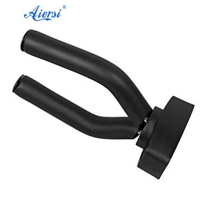 Support mural musical <span class=keywords><strong>en</strong></span> métal noir <span class=keywords><strong>de</strong></span> marque Aiersi, prix <span class=keywords><strong>de</strong></span> <span class=keywords><strong>gros</strong></span>, crochet pour guitare, basse, ukulélé, violon, instrument à cordes - Product Image 1