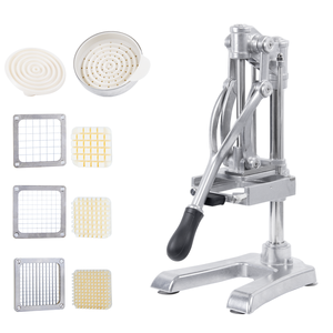 JXB- Multifunctional Manual <strong>Vegetable</strong> Slicer <strong>Juicer</strong> Machine Stainless Steel French Fry Cutter Potato Slicer <strong>Juicer</strong> - Product Image 1