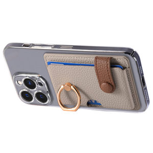 Suporte de Telefone Portátil Multifuncional em Cor Sólida com Clip Adesivo para Cartões A0013 - Product Image 3