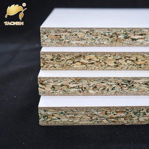 Panneaux de particules de bois plaqués mélamine laminés imperméables 4x8 E0 E2 blancs 18mm 16mm 15mm 12mm d'épaisseur - Product Image 2